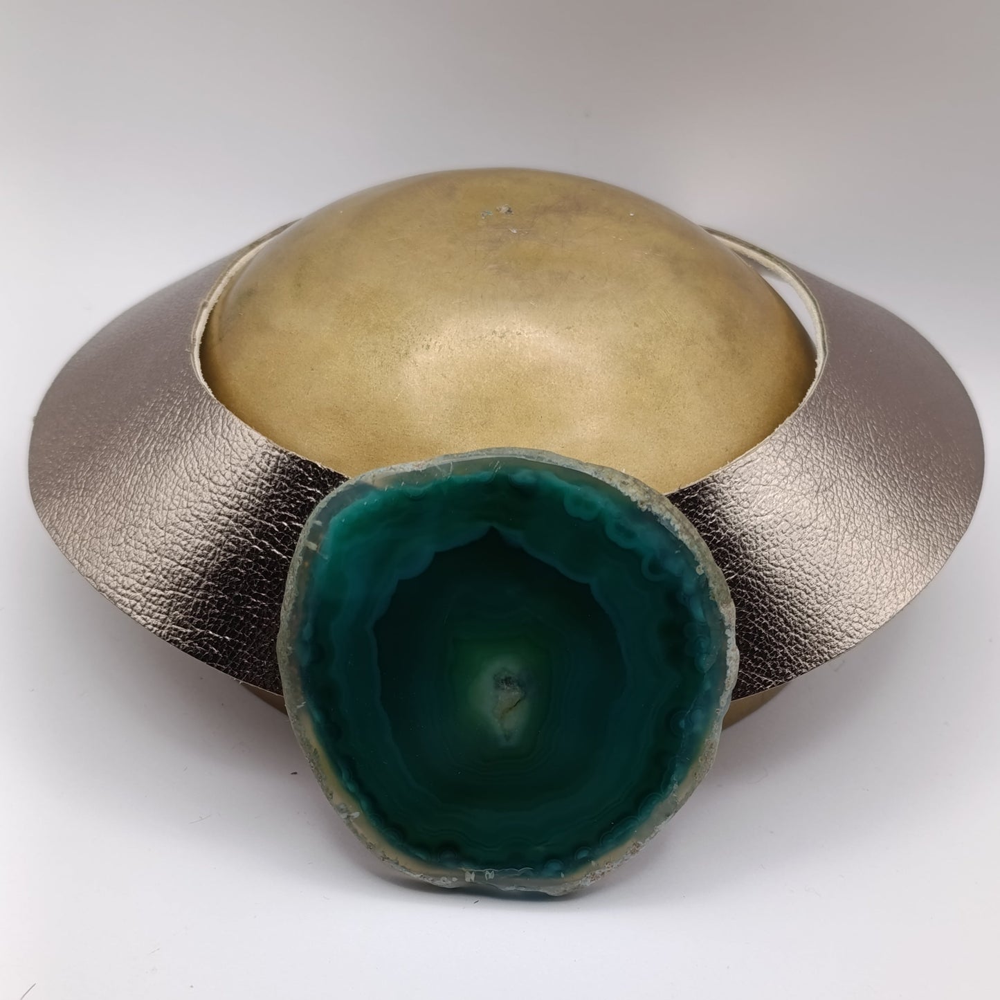 Collar Amenet / Dorado Plomo