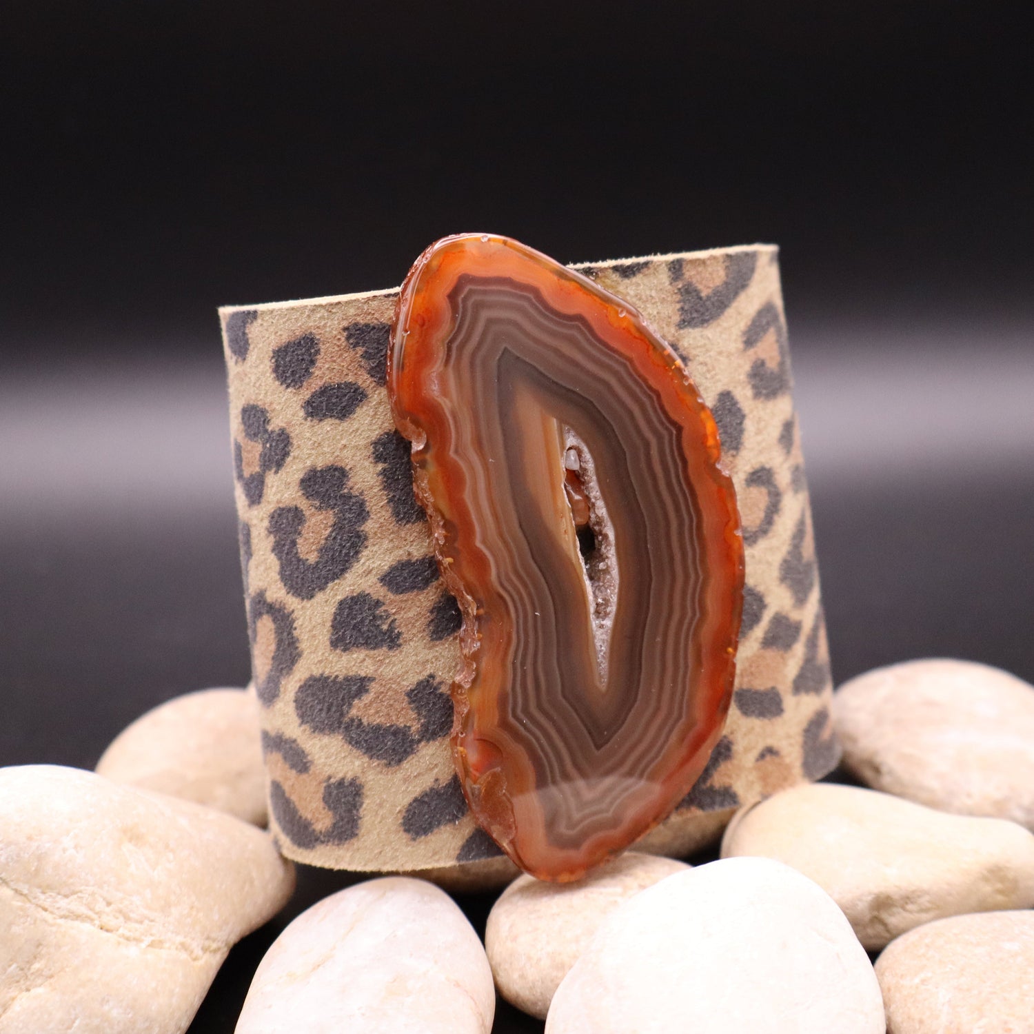 Brazaletes Piel Print