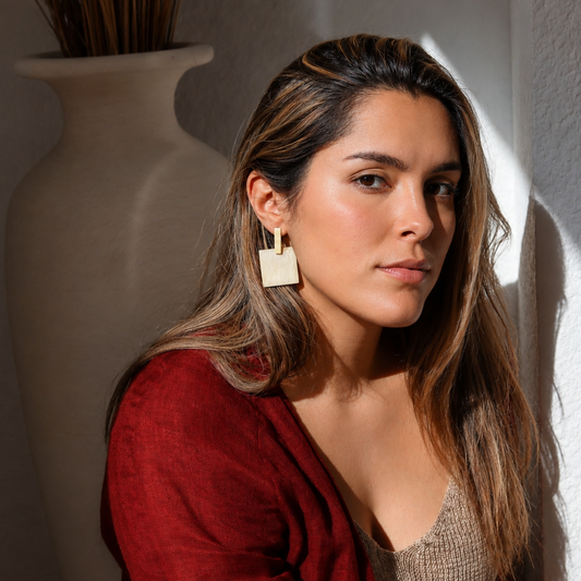 Pendientes Picasso Cuadrados