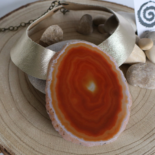 Collar XL Amenet / Dorado