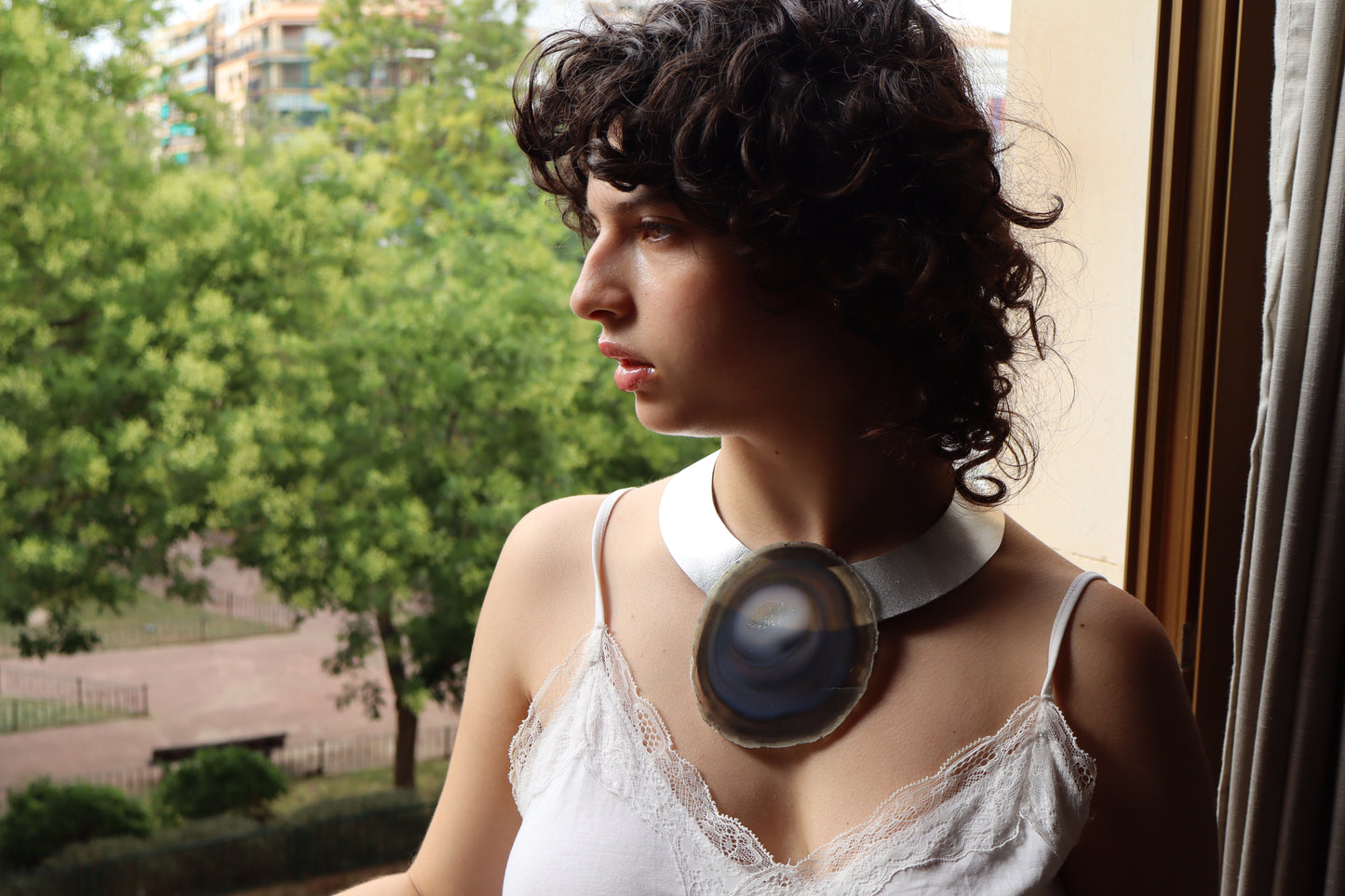 Collar XL Amenet / Plateado