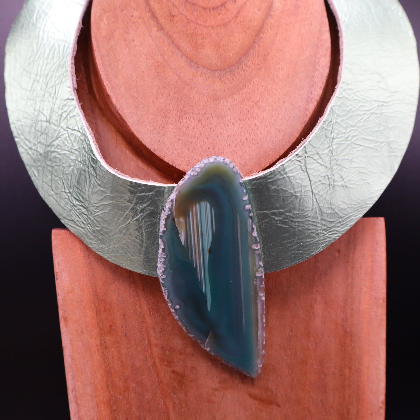 Collar Amenet / Verde Manzana