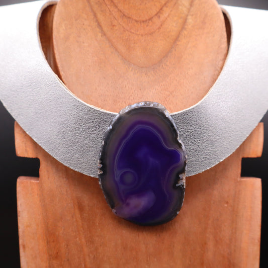 Collar Amenet / Plateado