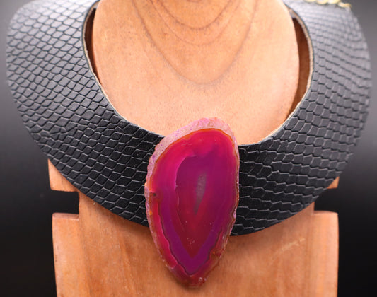 Collar Amenet / Serpiente Negra