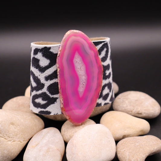 Brazalete Anuk / Leopardo Blanco