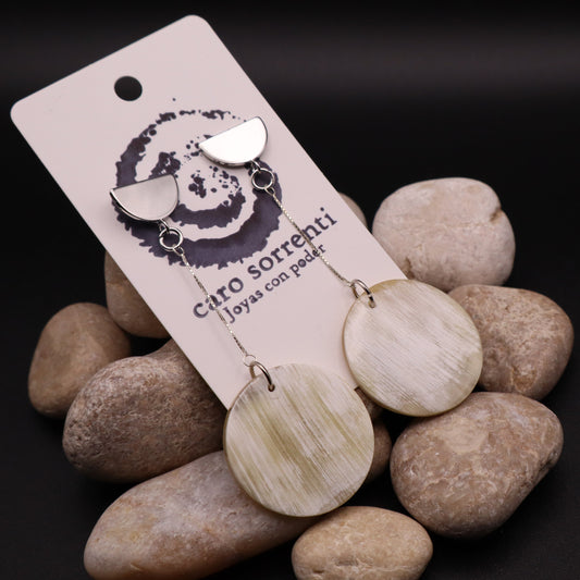 Pendientes Asta Mod 002 Plata