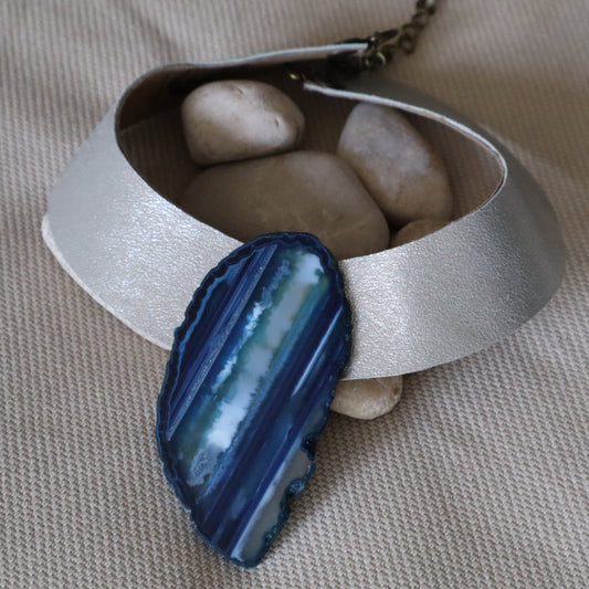 Collar Amenet / Plateado