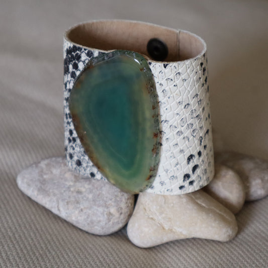 Brazalete Anuk L / Serpiente Blanca