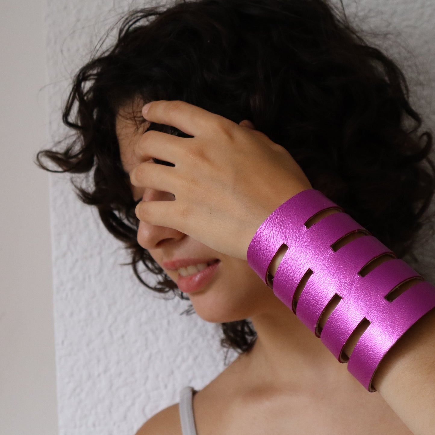 Brazalete Roma Rejilla / Buganvilla