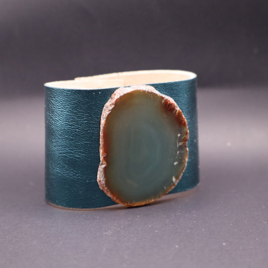 Brazalete Anuk / Azul Petróleo