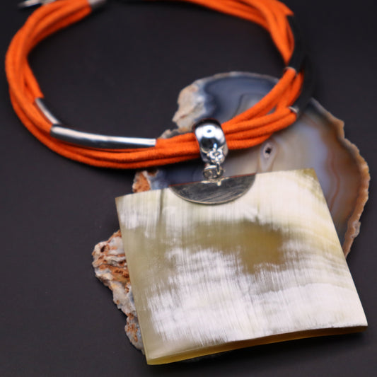 Collar Mut / Naranja
