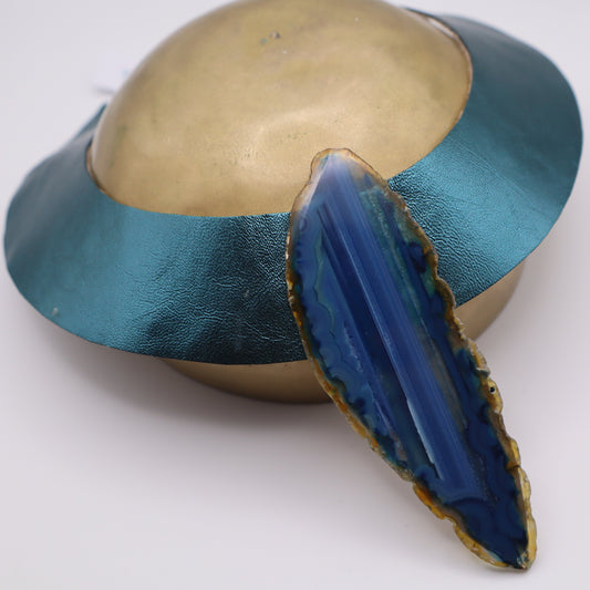 Collar Amenet / Azul Petróleo