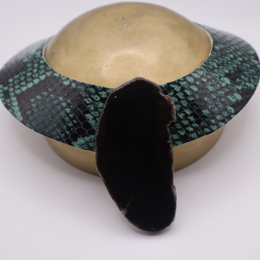 Collar Amenet / Serpiente Verde