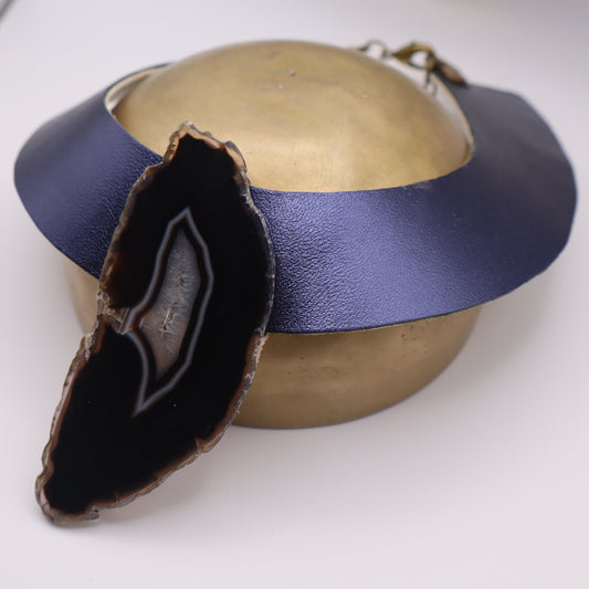Collar Amenet / Azul Marino
