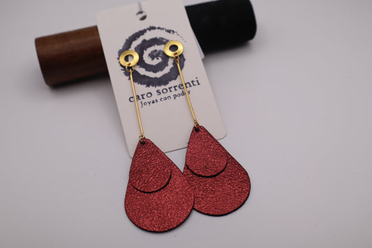 Pendientes Vale Dorado