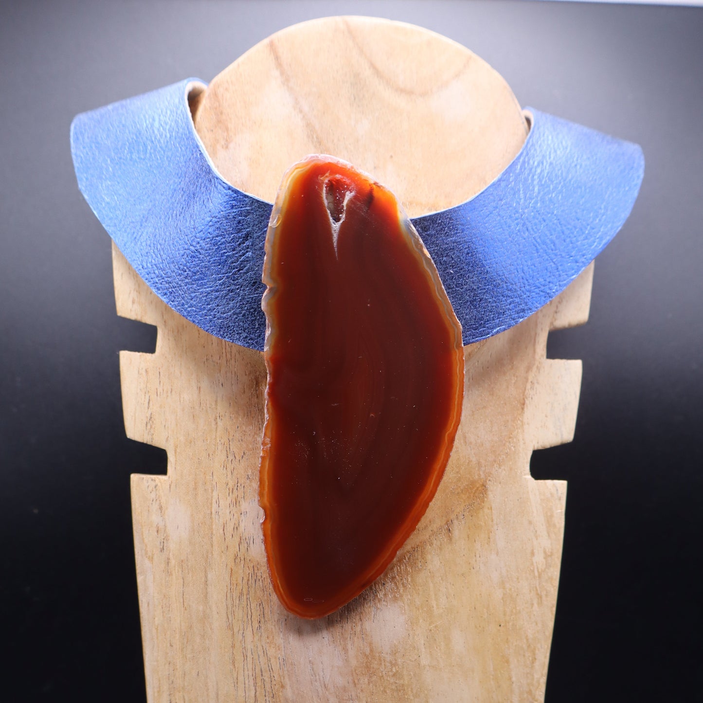 Collar Amenet / Azul Francia