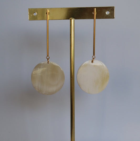 Pendientes Klimt Redondo Dorado