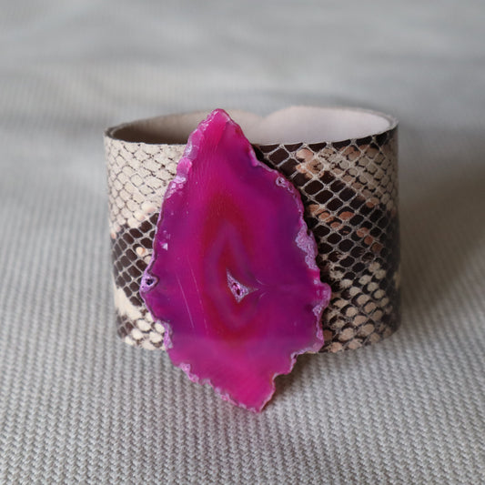 Brazalete Anuk / Serpiente Rosa
