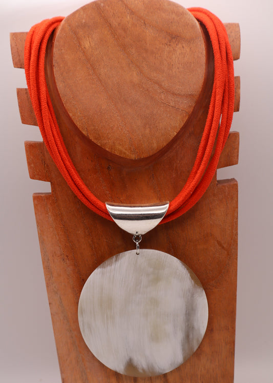 Collar Hathor / Coral